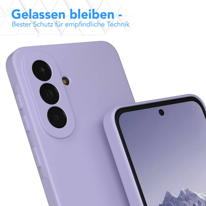 Samsung Galaxy A37 transparente Silikonhülle mit Kameraschutz von EAZY CASE 