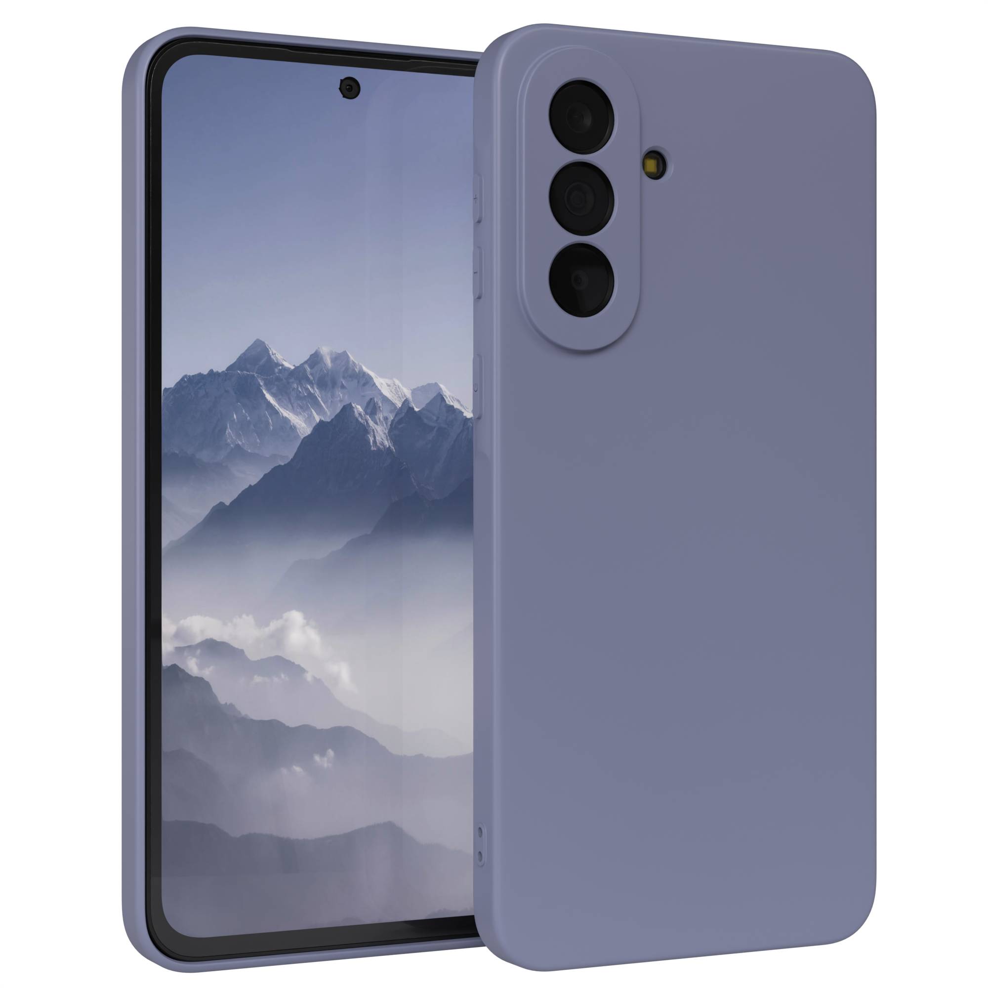 Samsung Galaxy A37 transparente Silikonhülle mit Kameraschutz von EAZY CASE 