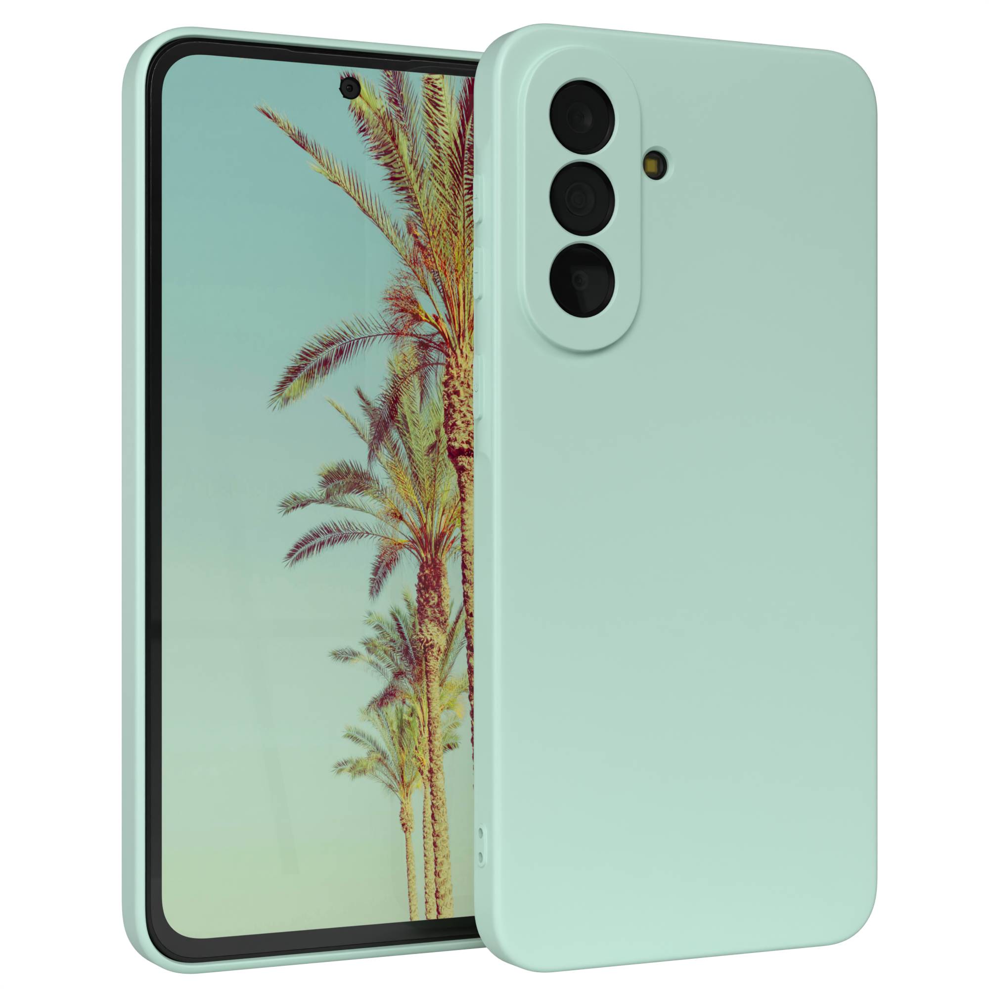 Samsung Galaxy A37 transparente Silikonhülle mit Kameraschutz von EAZY CASE 