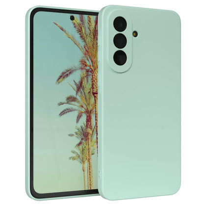 Samsung Galaxy A37 transparente Silikonhülle mit Kameraschutz von EAZY CASE 