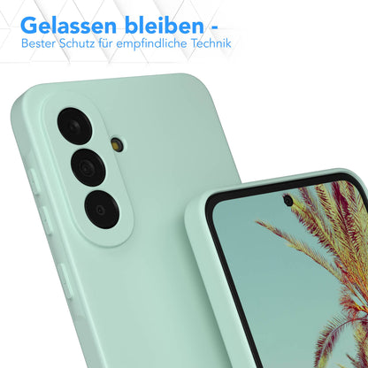 Samsung Galaxy A37 transparente Silikonhülle mit Kameraschutz von EAZY CASE 
