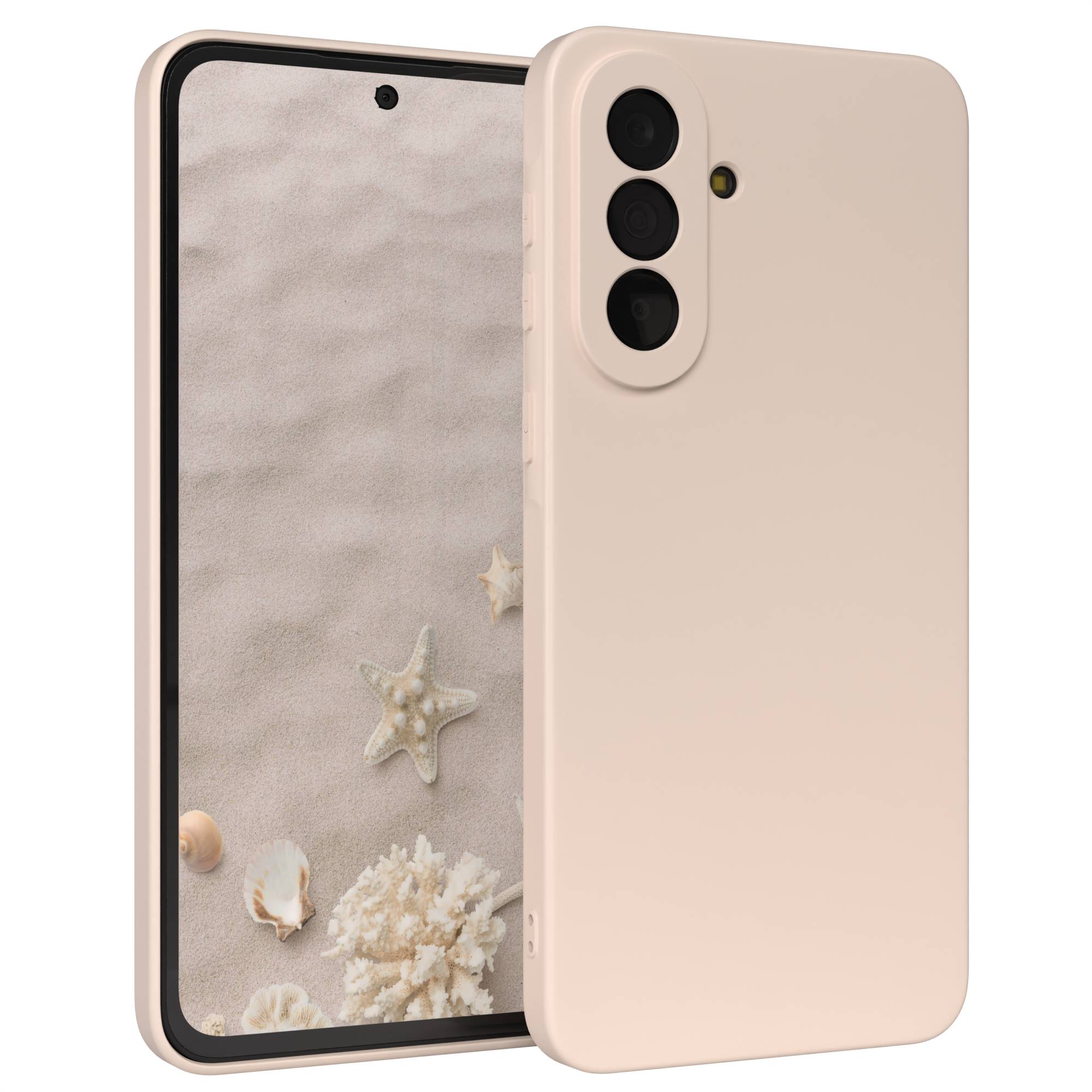 Samsung Galaxy A37 transparente Silikonhülle mit Kameraschutz von EAZY CASE 