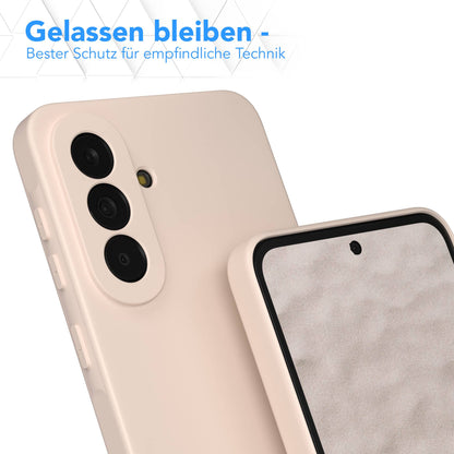 Samsung Galaxy A37 transparente Silikonhülle mit Kameraschutz von EAZY CASE 
