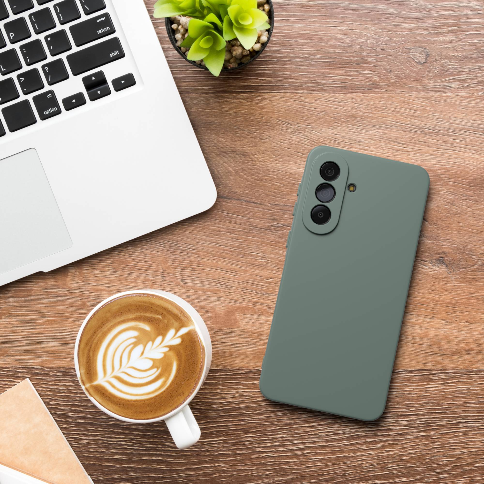 Samsung Galaxy A37 transparente Silikonhülle mit Kameraschutz von EAZY CASE 