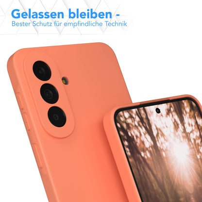 Samsung Galaxy A57 Silikonhülle transparent mit Kameraschutz von EAZY CASE 