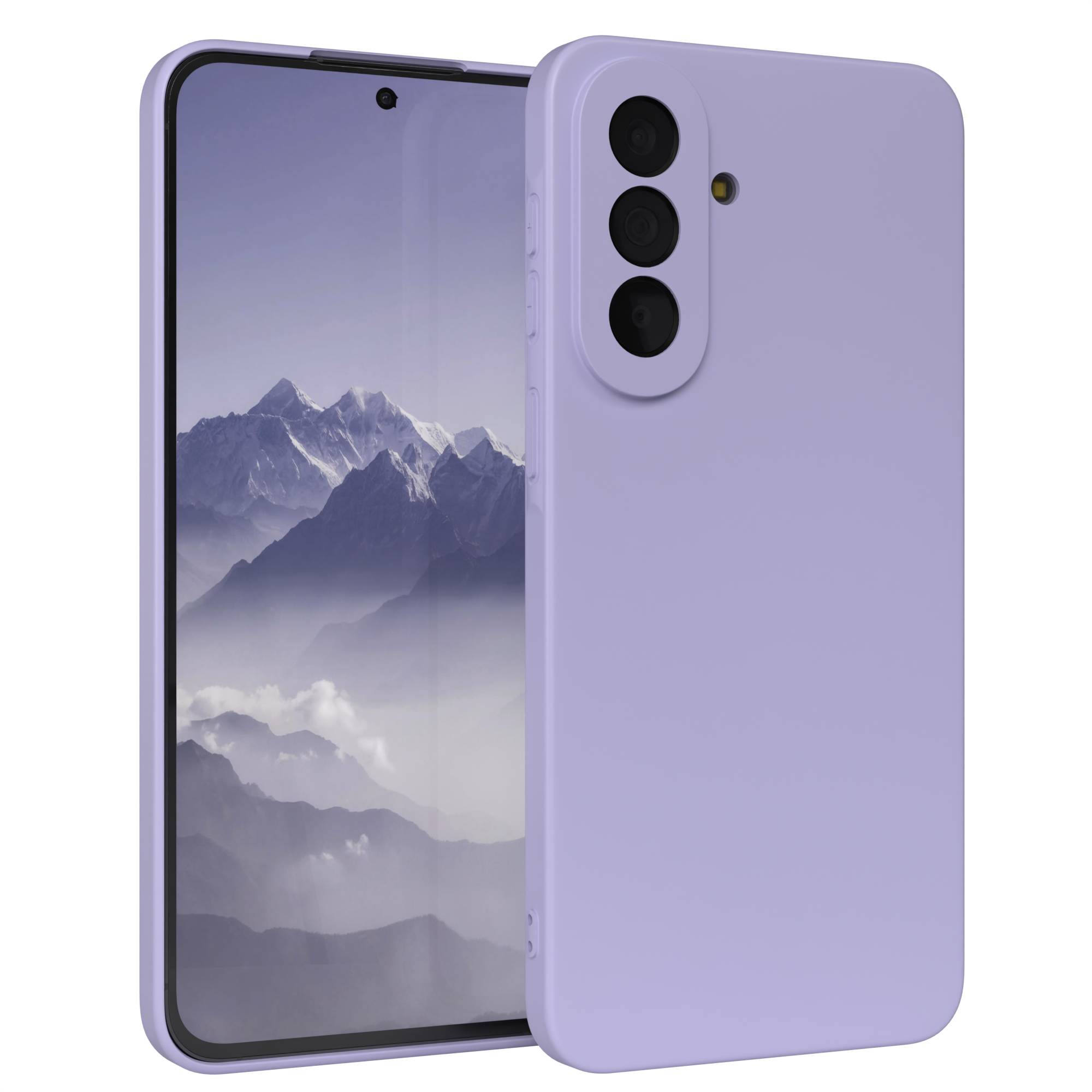 Samsung Galaxy A57 Silikonhülle transparent mit Kameraschutz von EAZY CASE 