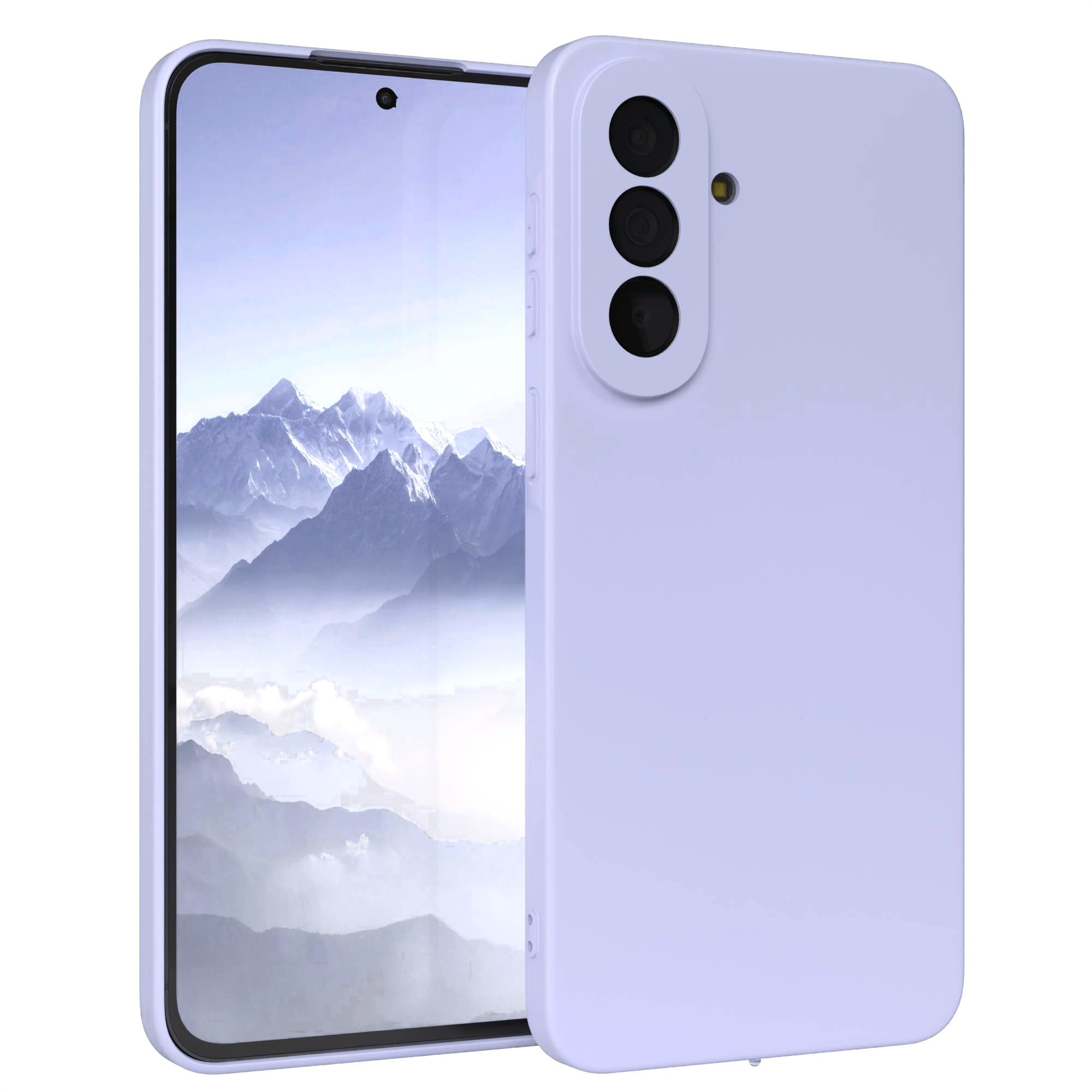 Samsung Galaxy A57 Silikonhülle transparent mit Kameraschutz von EAZY CASE 