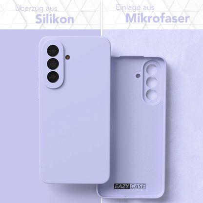 Samsung Galaxy A57 Silikonhülle transparent mit Kameraschutz von EAZY CASE 