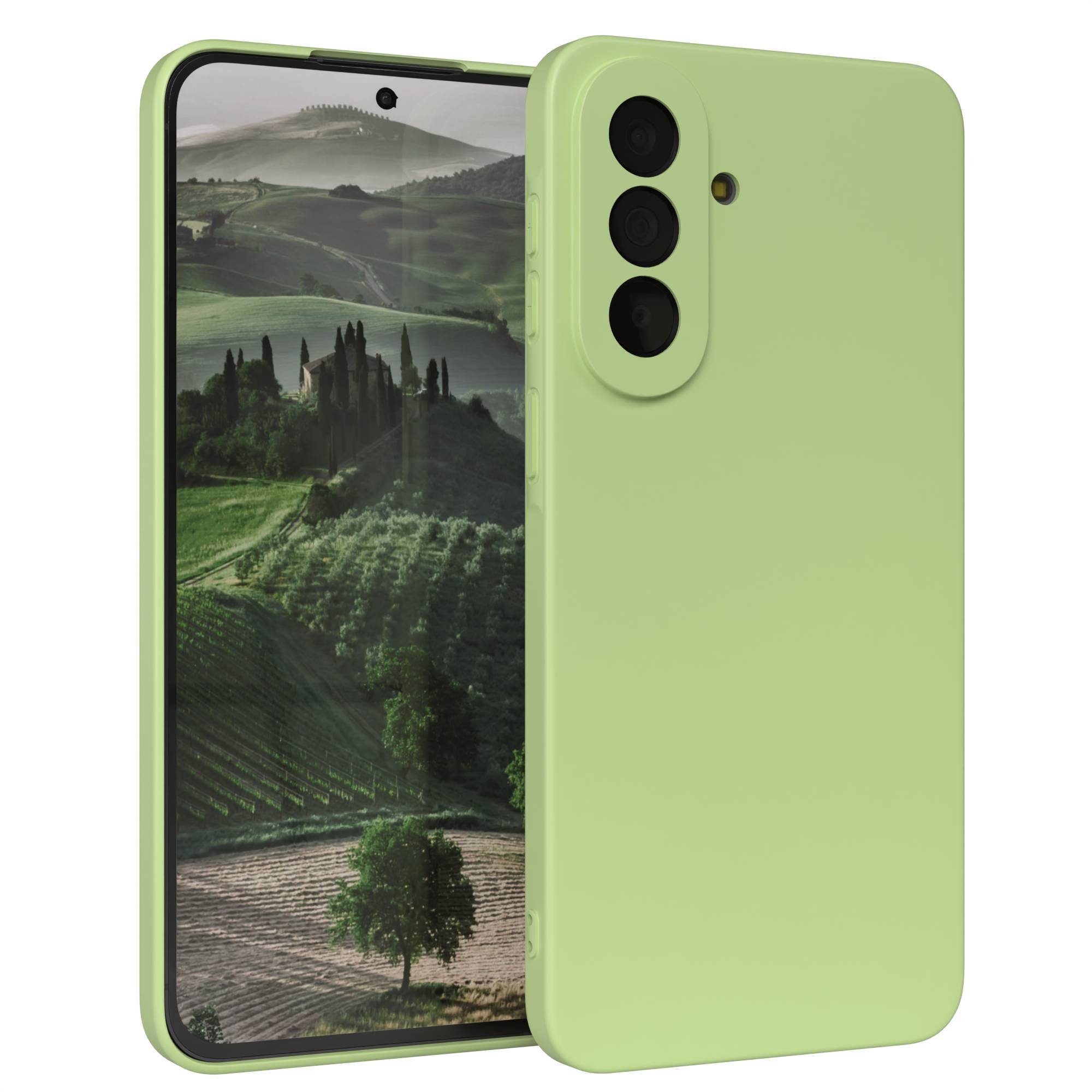 Samsung Galaxy A57 Silikonhülle transparent mit Kameraschutz von EAZY CASE 