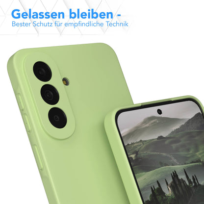 Samsung Galaxy A57 Silikonhülle transparent mit Kameraschutz von EAZY CASE 