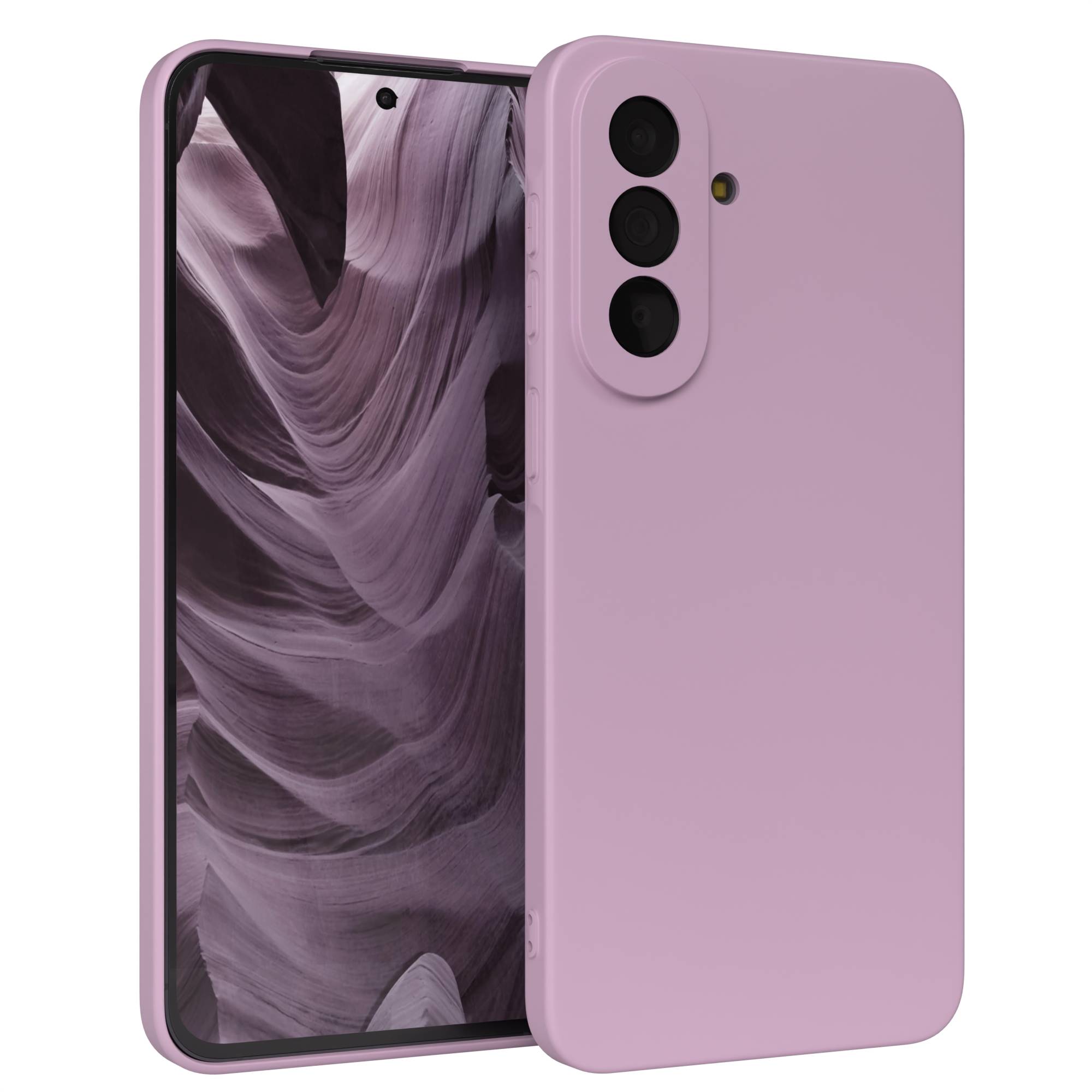 Samsung Galaxy A57 Silikonhülle transparent mit Kameraschutz von EAZY CASE 