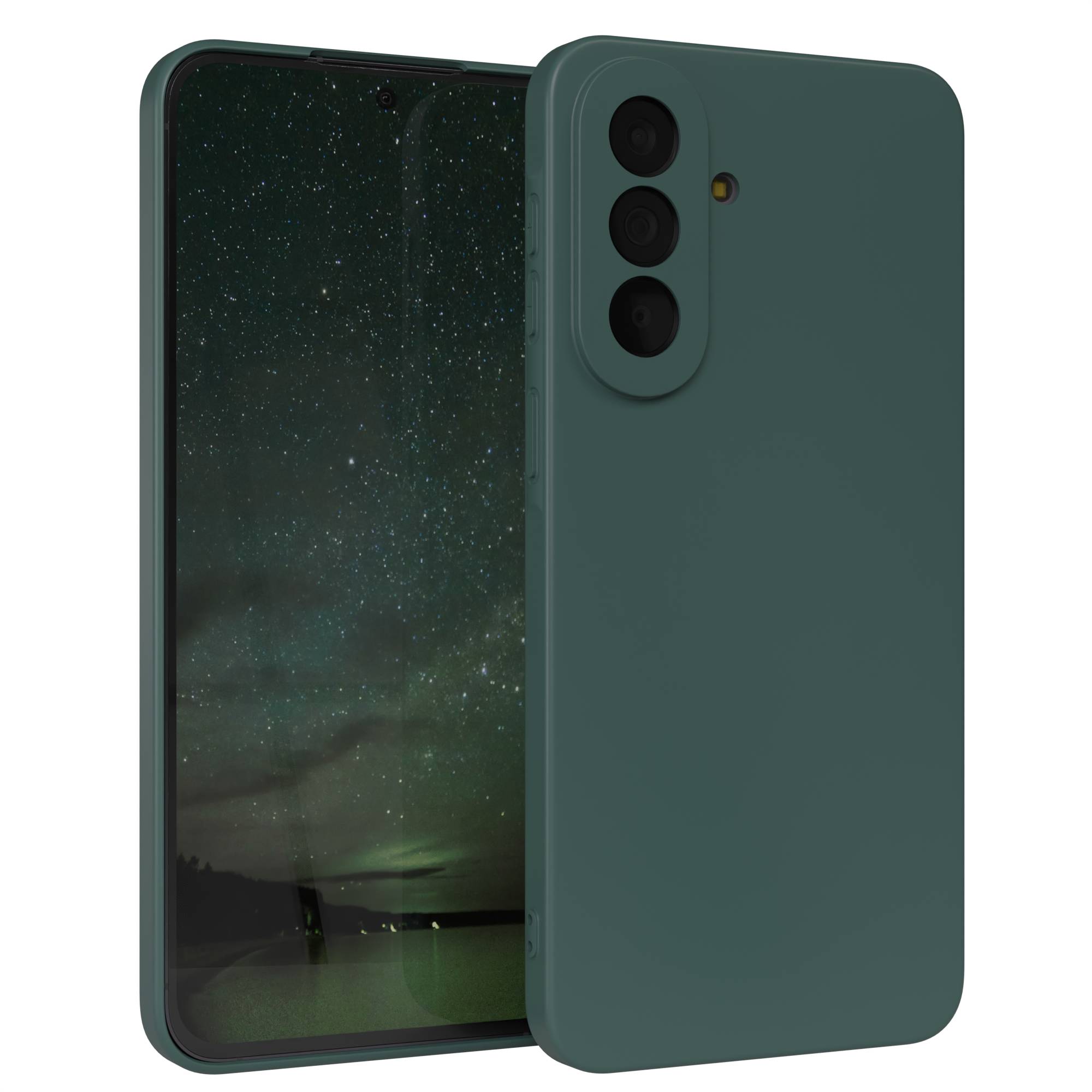 Samsung Galaxy A57 Silikonhülle transparent mit Kameraschutz von EAZY CASE 