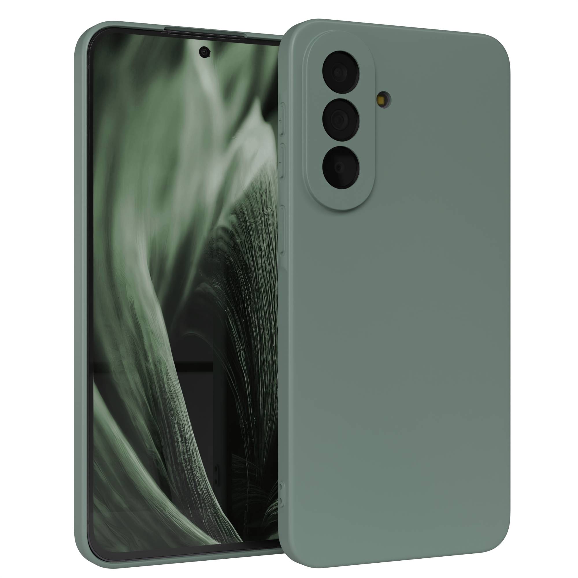 Samsung Galaxy A57 Silikonhülle transparent mit Kameraschutz von EAZY CASE 