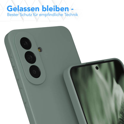 Samsung Galaxy A57 Silikonhülle transparent mit Kameraschutz von EAZY CASE 