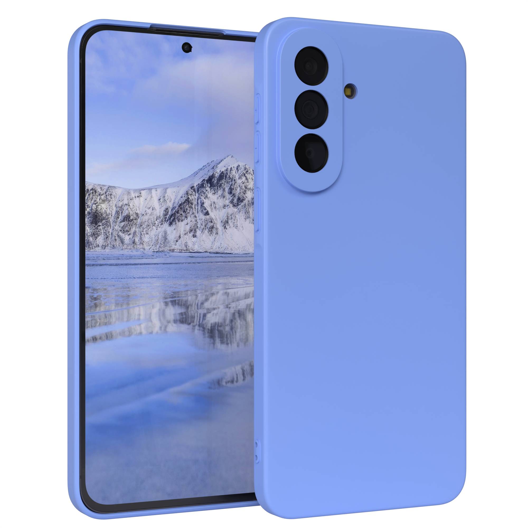 Samsung Galaxy A57 Silikonhülle transparent mit Kameraschutz von EAZY CASE 