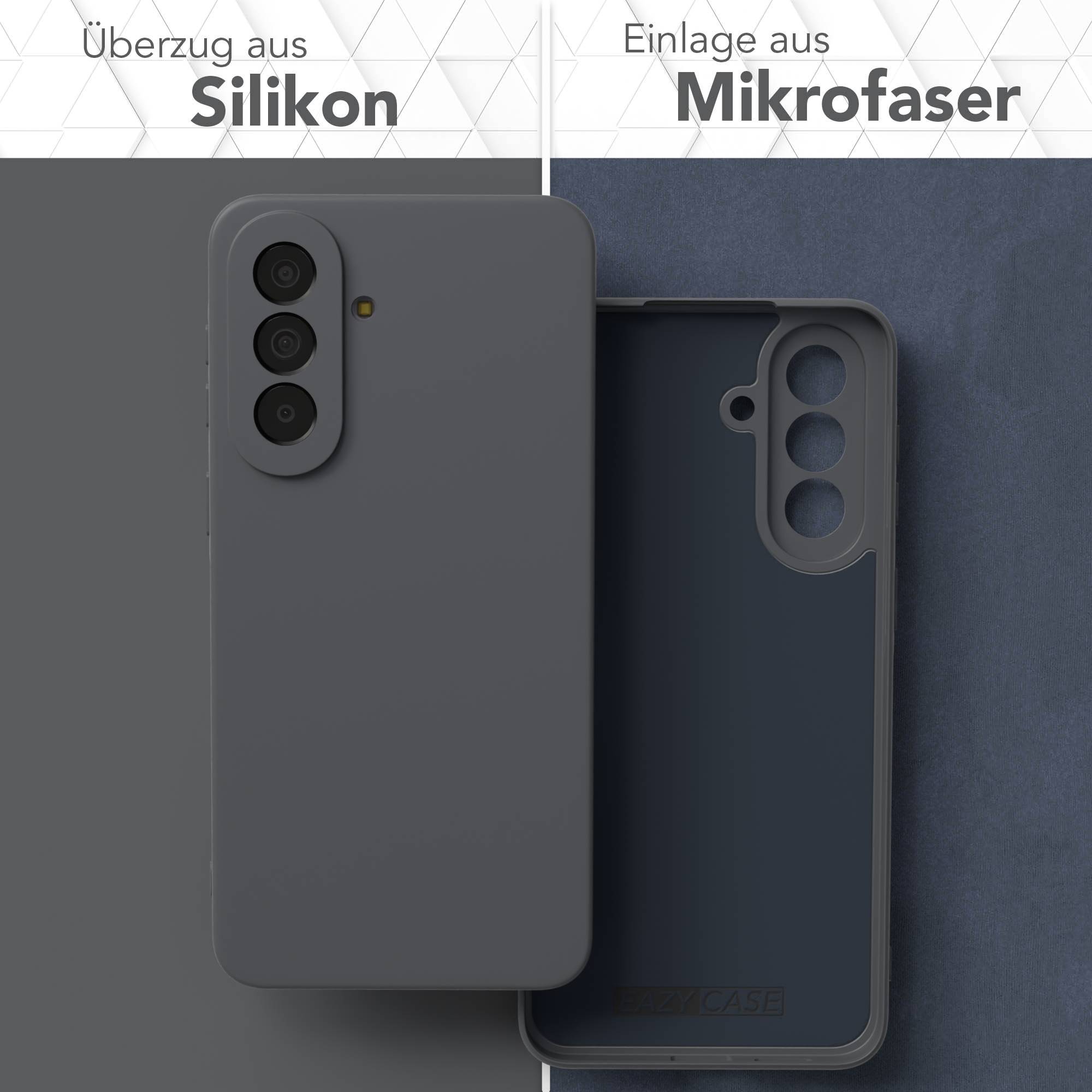 Samsung Galaxy A57 Silikonhülle transparent mit Kameraschutz von EAZY CASE 