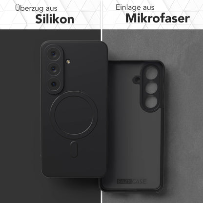 Samsung Galaxy S26 MagSafe Silikonhülle mit Kameraschutz und magnetischer Funktion 