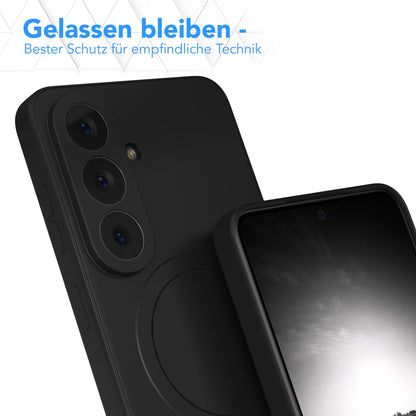 Samsung Galaxy S26 MagSafe Silikonhülle mit Kameraschutz und magnetischer Funktion 