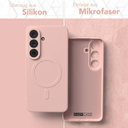 Samsung Galaxy S26 MagSafe Silikonhülle mit Kameraschutz und magnetischer Funktion 