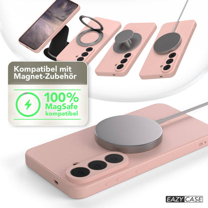 Samsung Galaxy S26 MagSafe Silikonhülle mit Kameraschutz und magnetischer Funktion 