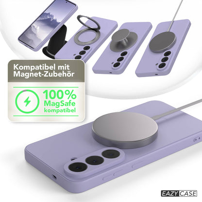 Samsung Galaxy S26 MagSafe Silikonhülle mit Kameraschutz und magnetischer Funktion 
