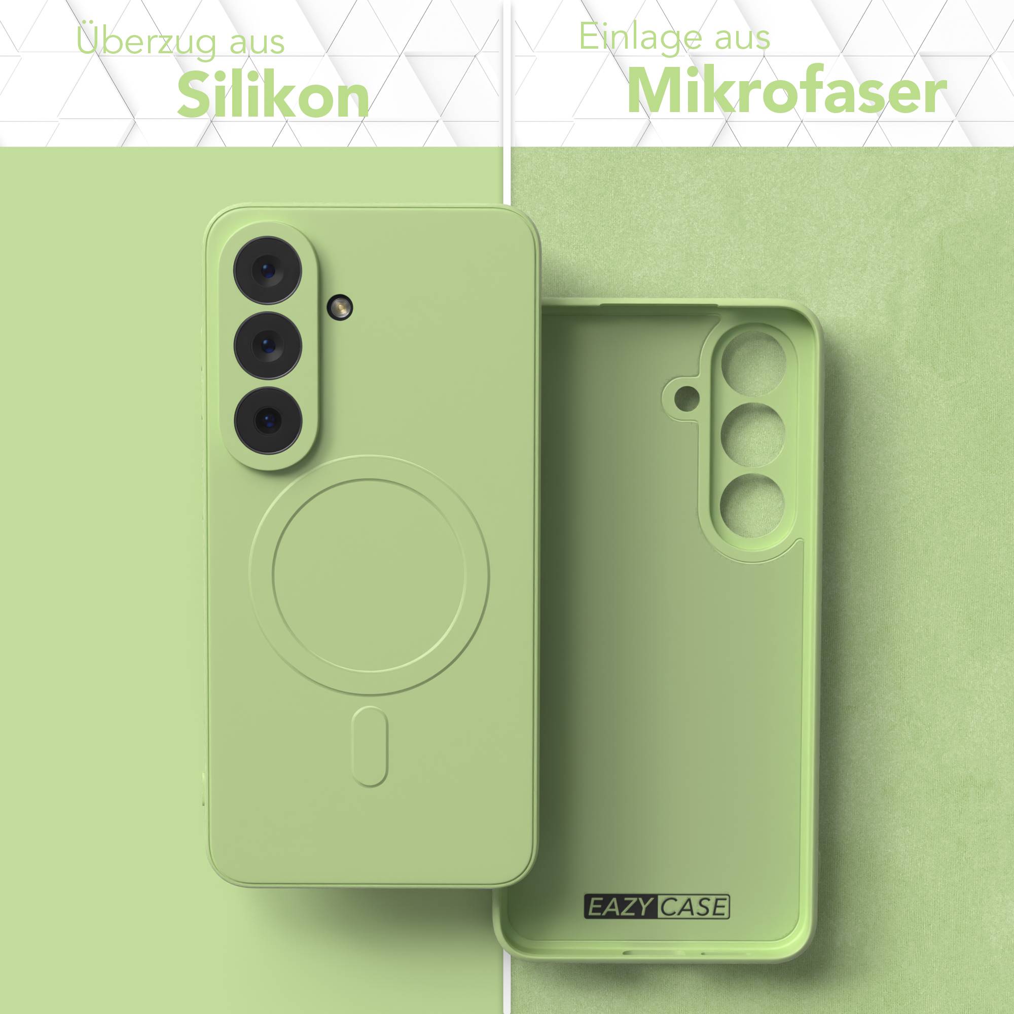 Samsung Galaxy S26 MagSafe Silikonhülle mit Kameraschutz und magnetischer Funktion 