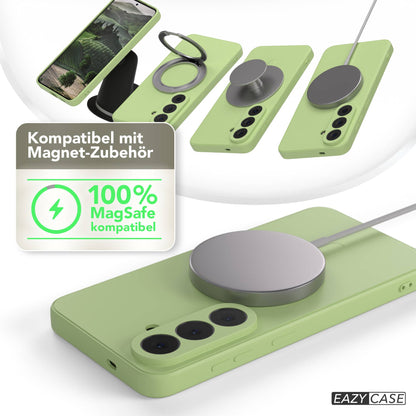 Samsung Galaxy S26 MagSafe Silikonhülle mit Kameraschutz und magnetischer Funktion 