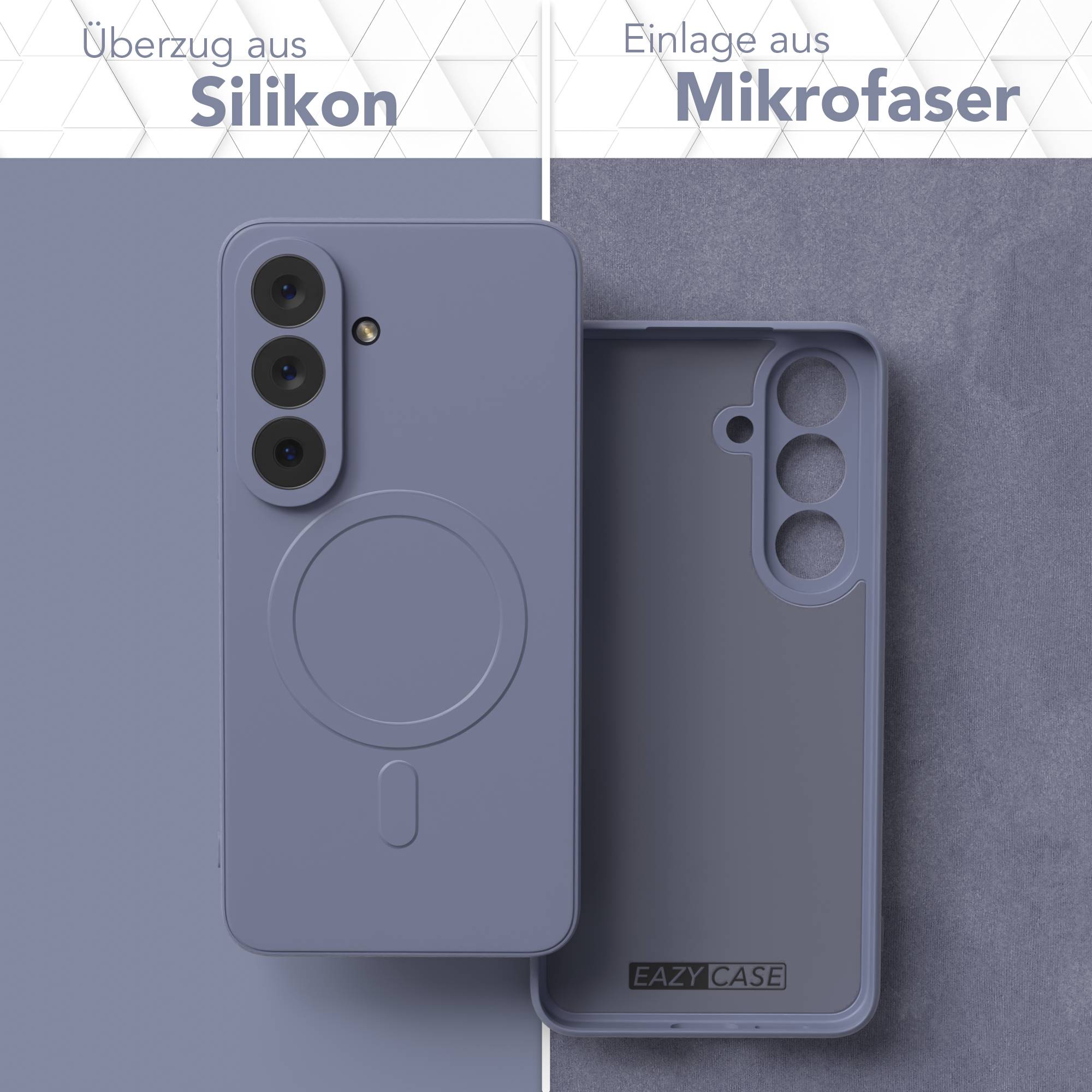 Samsung Galaxy S26 MagSafe Silikonhülle mit Kameraschutz und magnetischer Funktion 