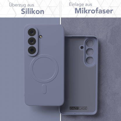 Samsung Galaxy S26 MagSafe Silikonhülle mit Kameraschutz und magnetischer Funktion 