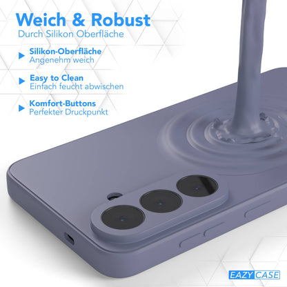 Samsung Galaxy S26 MagSafe Silikonhülle mit Kameraschutz und magnetischer Funktion 