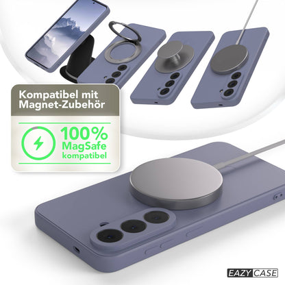 Samsung Galaxy S26 MagSafe Silikonhülle mit Kameraschutz und magnetischer Funktion 