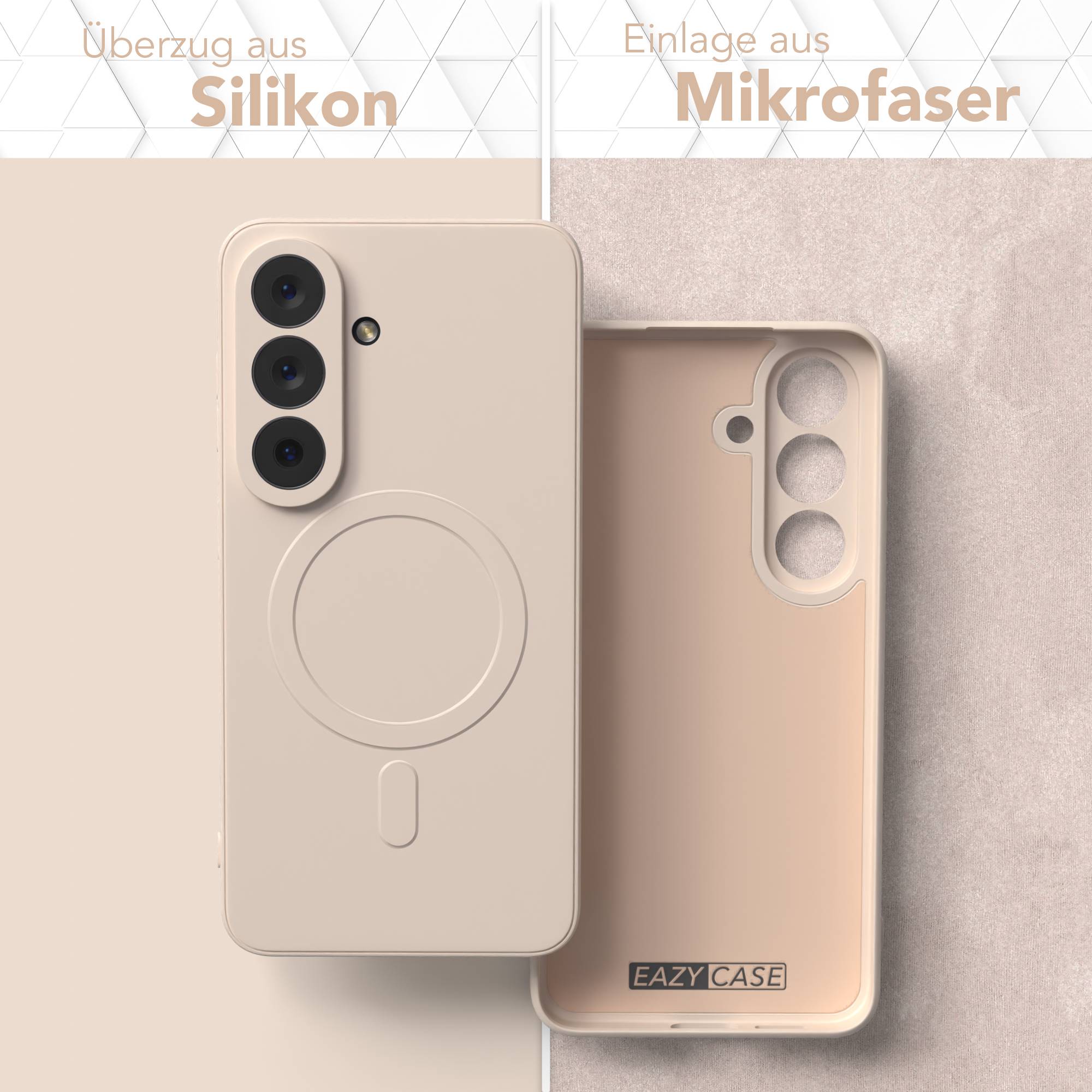Samsung Galaxy S26 MagSafe Silikonhülle mit Kameraschutz und magnetischer Funktion 