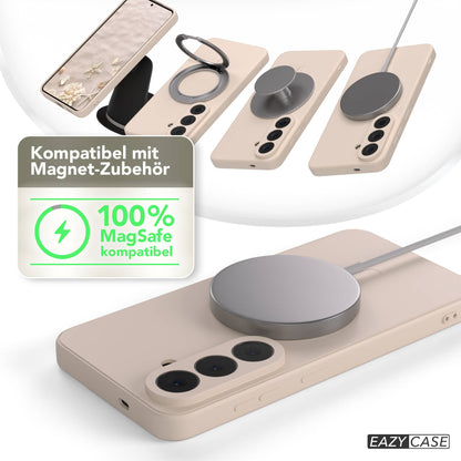 Samsung Galaxy S26 MagSafe Silikonhülle mit Kameraschutz und magnetischer Funktion 