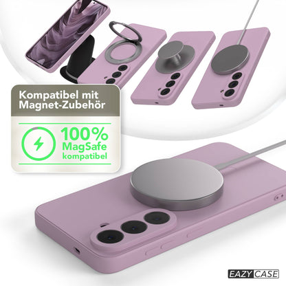 Samsung Galaxy S26 MagSafe Silikonhülle mit Kameraschutz und magnetischer Funktion 