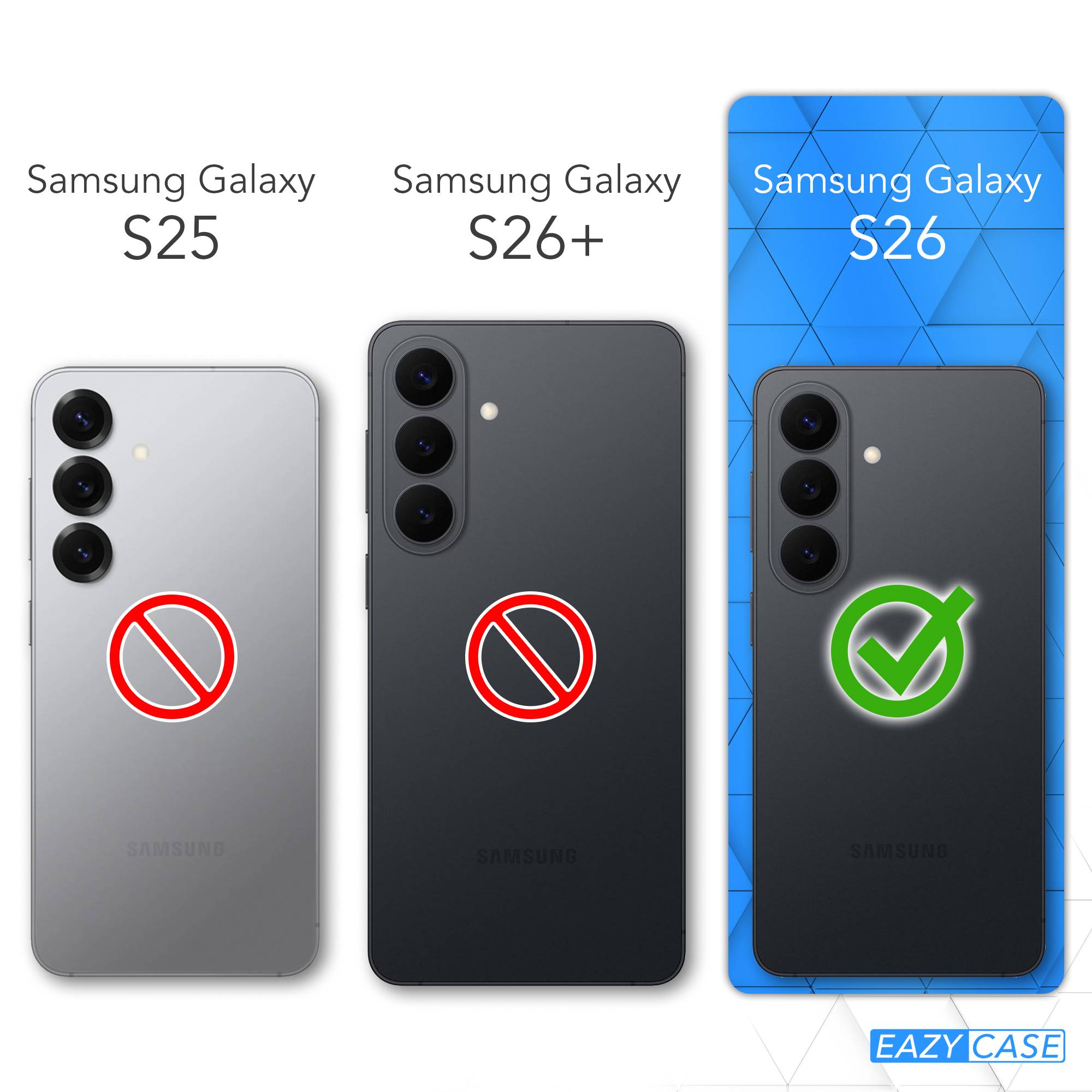 Samsung Galaxy S26 MagSafe Silikonhülle mit Kameraschutz und magnetischer Funktion 