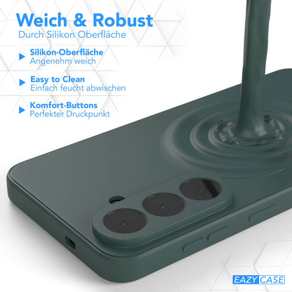 Samsung Galaxy S26 MagSafe Silikonhülle mit Kameraschutz und magnetischer Funktion 