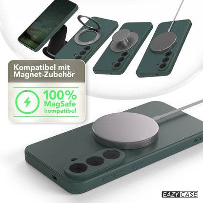 Samsung Galaxy S26 MagSafe Silikonhülle mit Kameraschutz und magnetischer Funktion 
