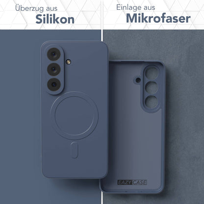 Samsung Galaxy S26 MagSafe Silikonhülle mit Kameraschutz und magnetischer Funktion 