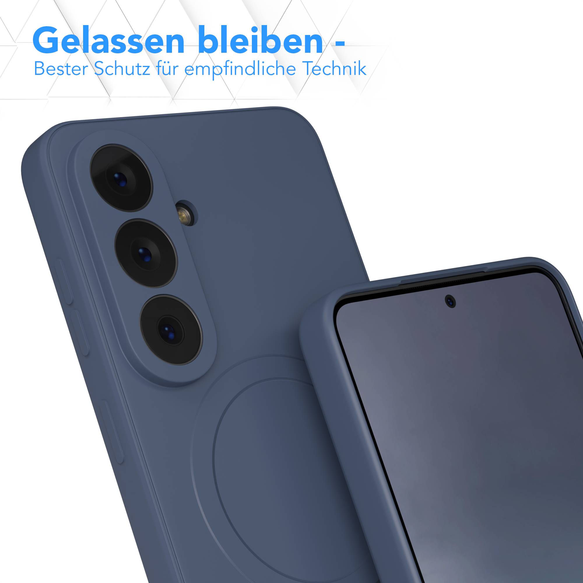 Samsung Galaxy S26 MagSafe Silikonhülle mit Kameraschutz und magnetischer Funktion 