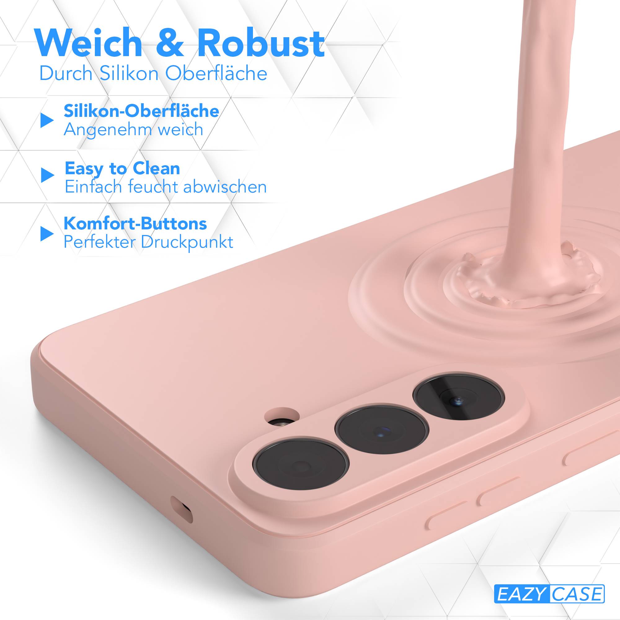 Samsung Galaxy S26 Plus MagSafe Silikonhülle mit Kameraschutz von EAZY CASE 