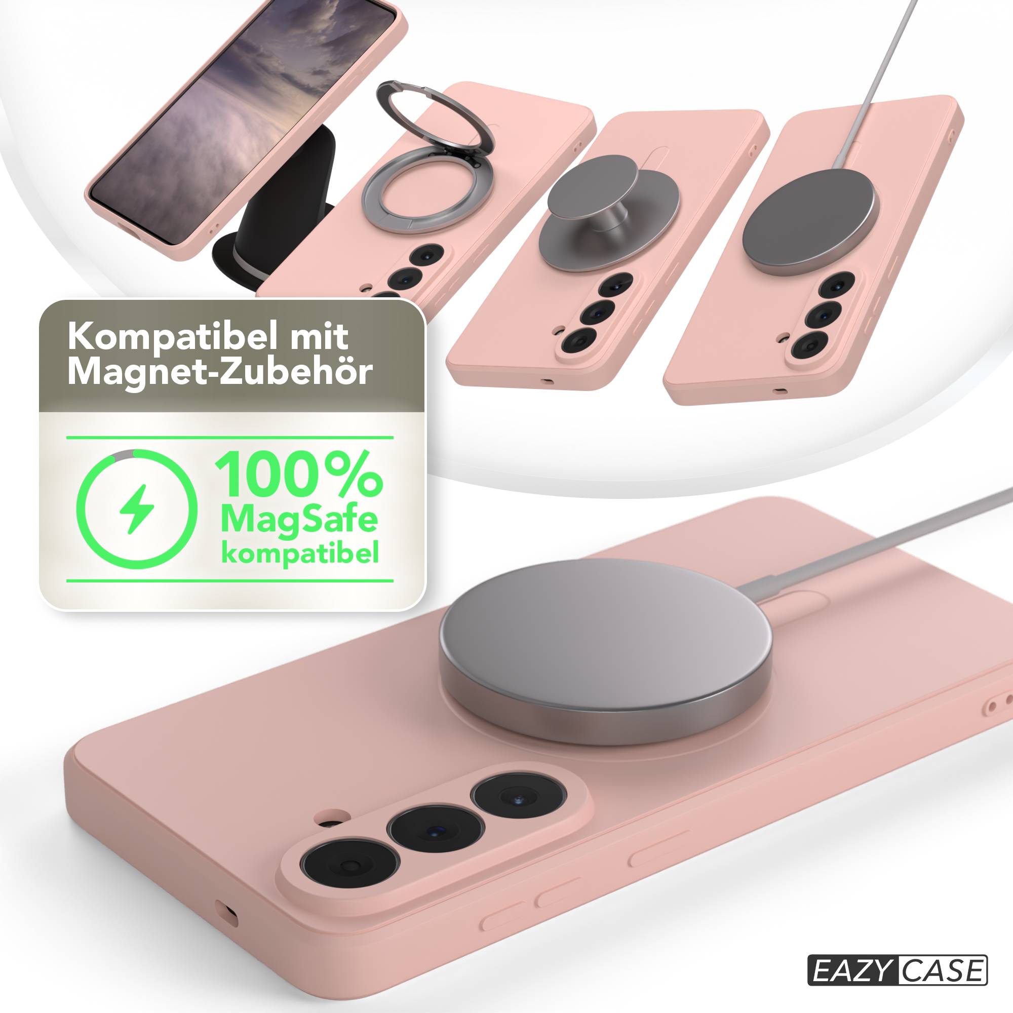 Samsung Galaxy S26 Plus MagSafe Silikonhülle mit Kameraschutz von EAZY CASE 
