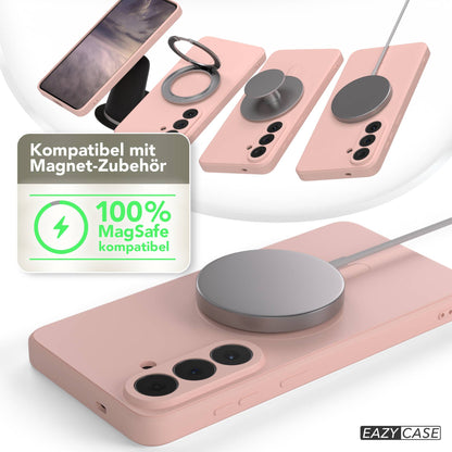 Samsung Galaxy S26 Plus MagSafe Silikonhülle mit Kameraschutz von EAZY CASE 