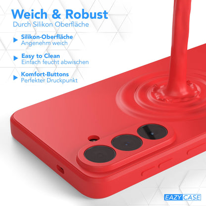 Samsung Galaxy S26 Plus MagSafe Silikonhülle mit Kameraschutz von EAZY CASE 