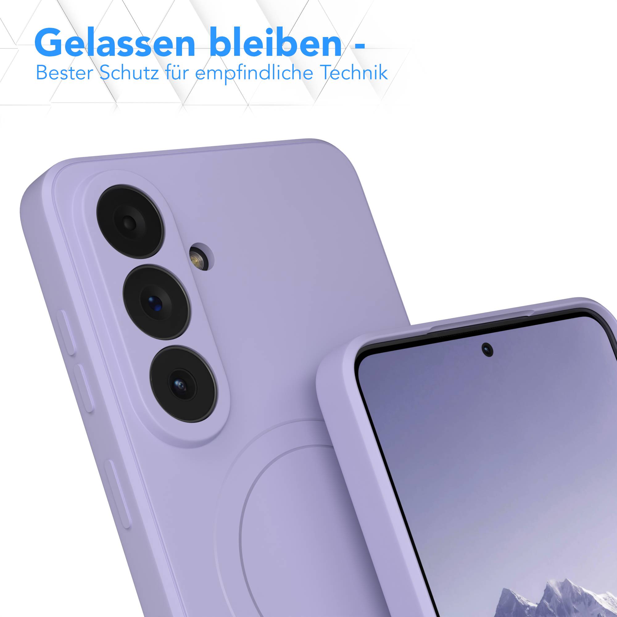 Samsung Galaxy S26 Plus MagSafe Silikonhülle mit Kameraschutz von EAZY CASE 
