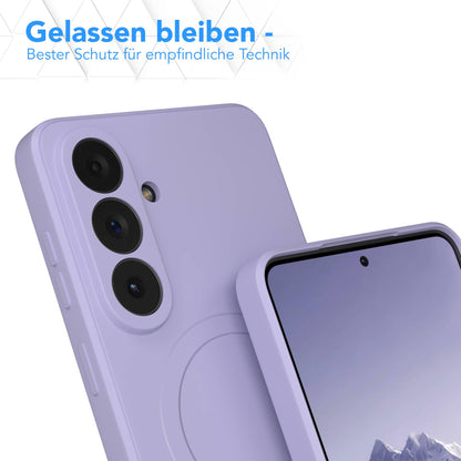 Samsung Galaxy S26 Plus MagSafe Silikonhülle mit Kameraschutz von EAZY CASE 
