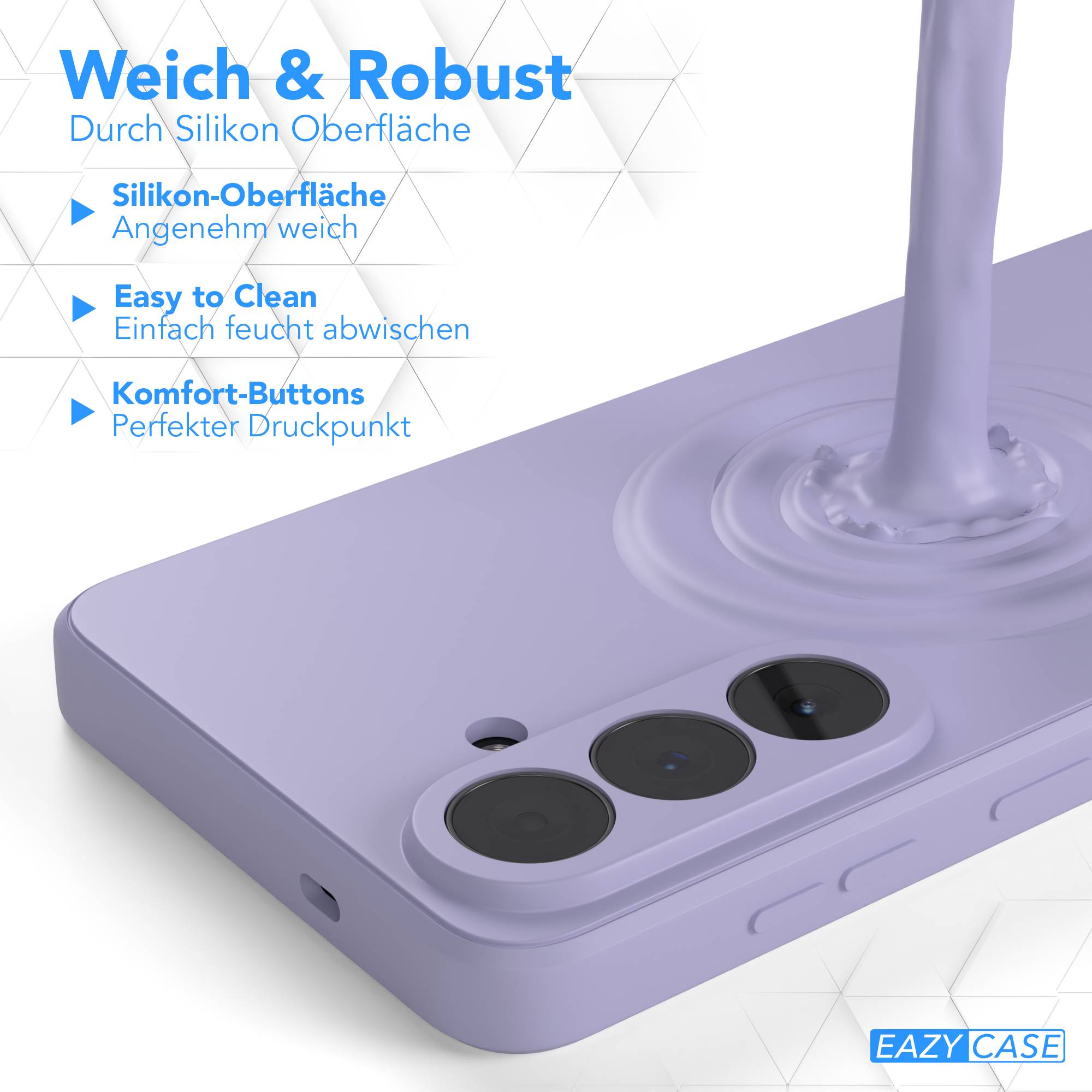 Samsung Galaxy S26 Plus MagSafe Silikonhülle mit Kameraschutz von EAZY CASE 