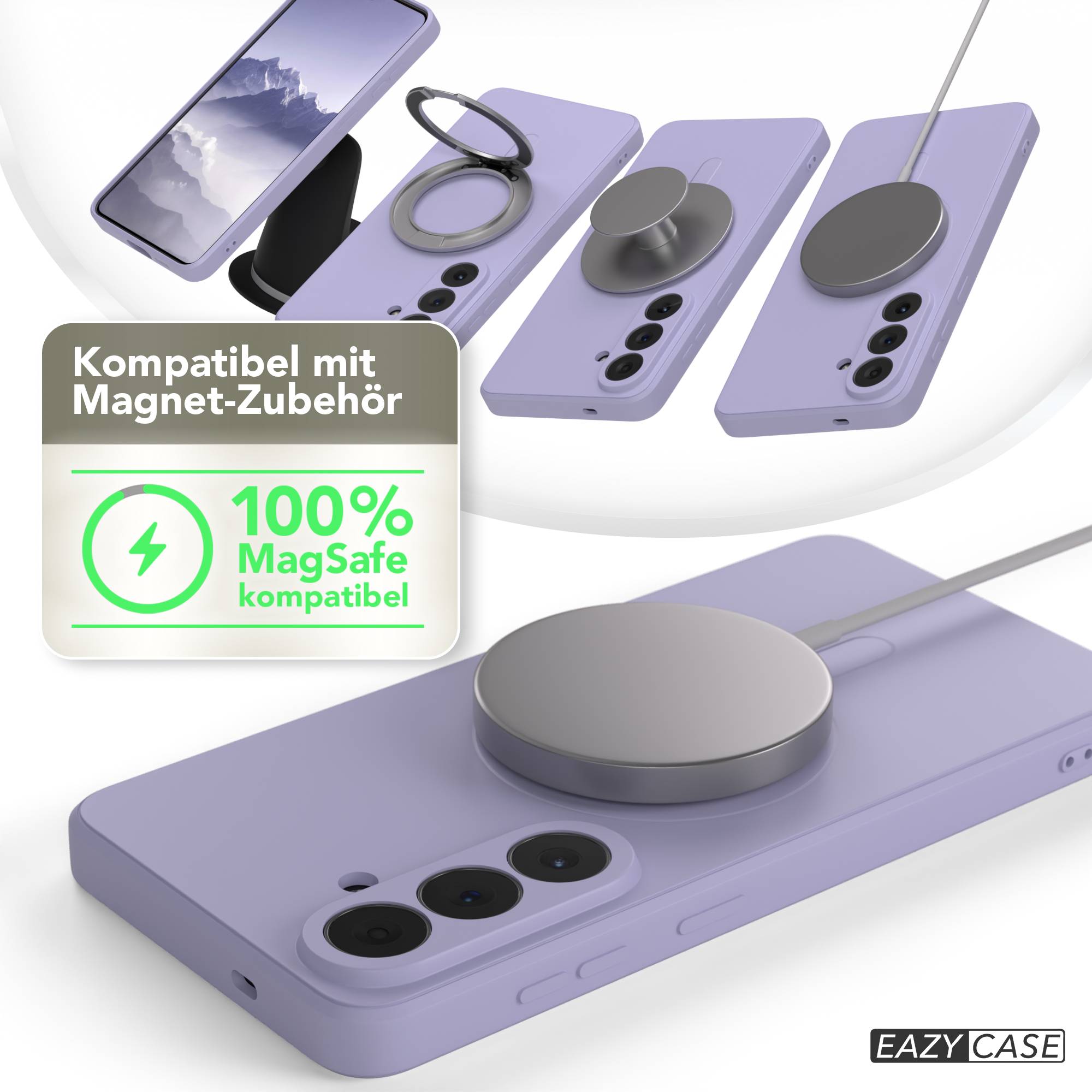 Samsung Galaxy S26 Plus MagSafe Silikonhülle mit Kameraschutz von EAZY CASE 