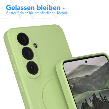 Samsung Galaxy S26 Plus MagSafe Silikonhülle mit Kameraschutz von EAZY CASE 