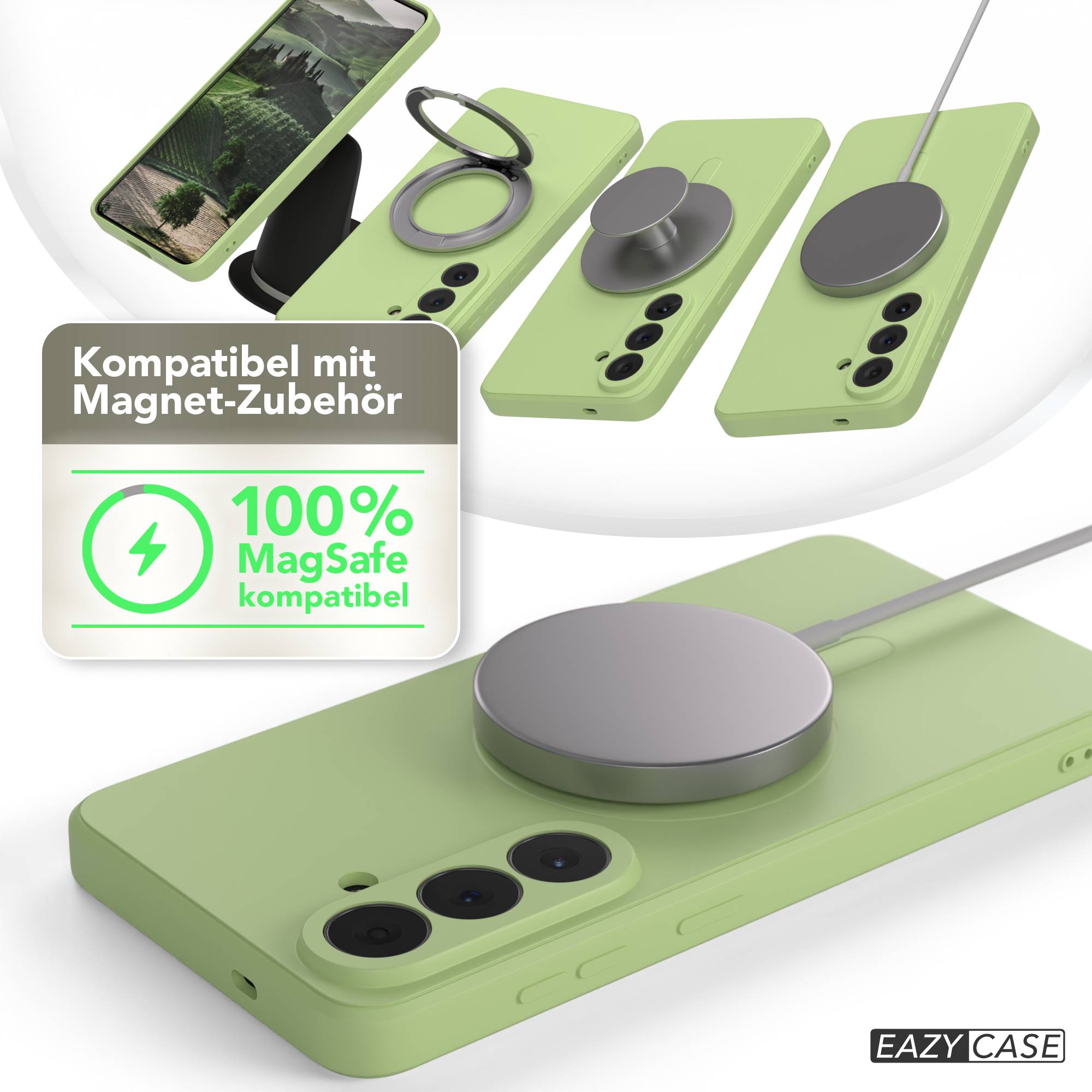 Samsung Galaxy S26 Plus MagSafe Silikonhülle mit Kameraschutz von EAZY CASE 