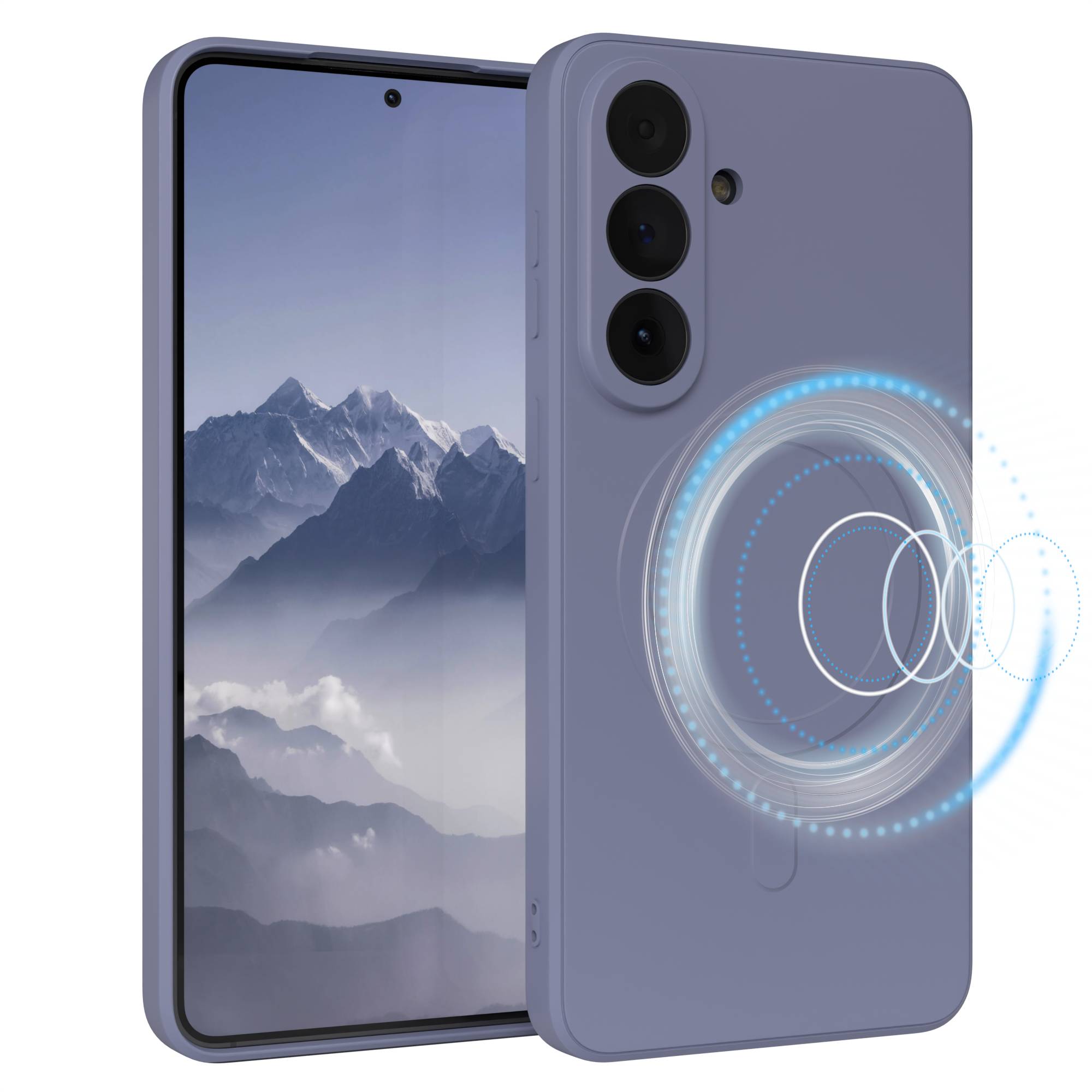 Samsung Galaxy S26 Plus MagSafe Silikonhülle mit Kameraschutz von EAZY CASE 